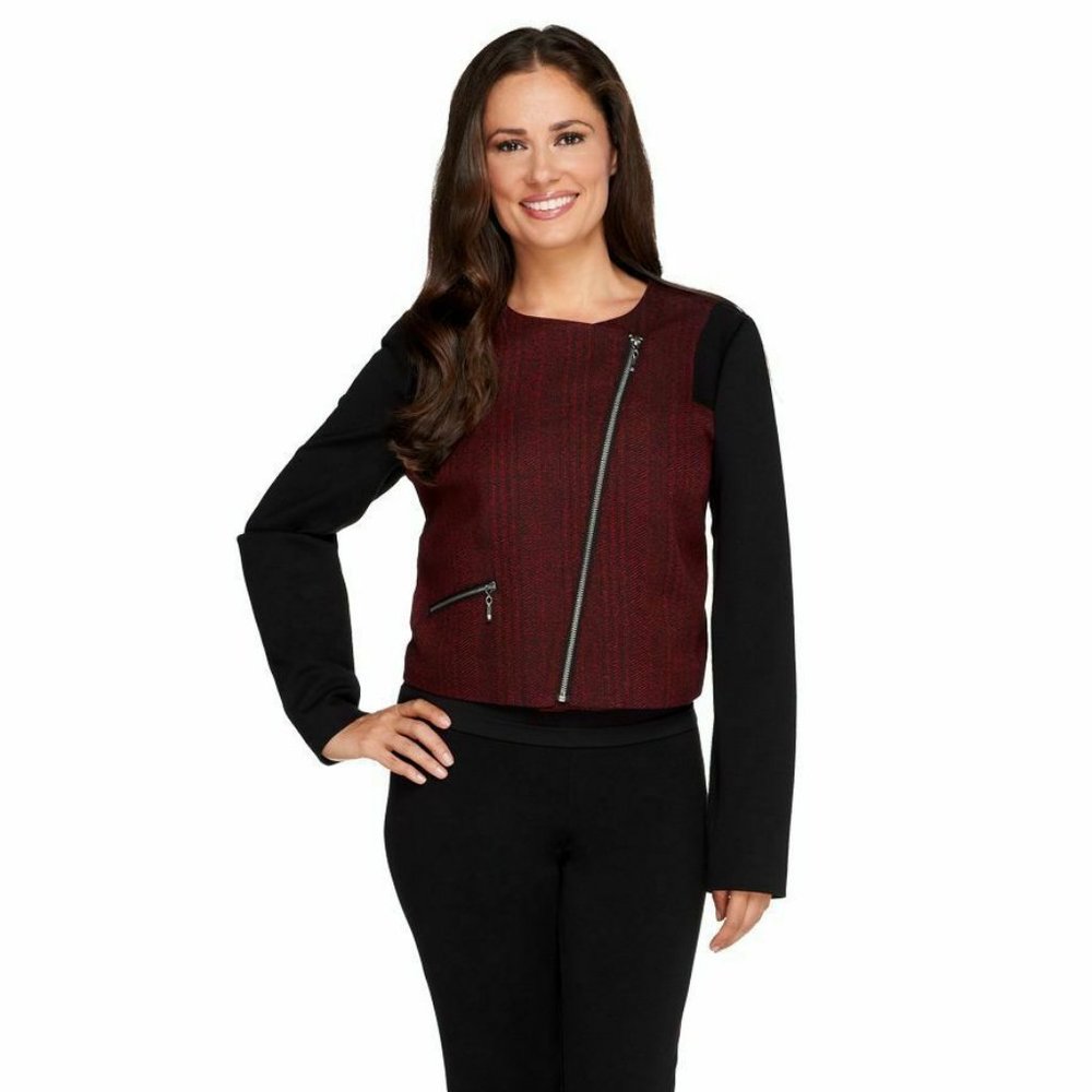 NWT VIEW BY‎ WALTER BAKER CROPPED JACKET SMALL